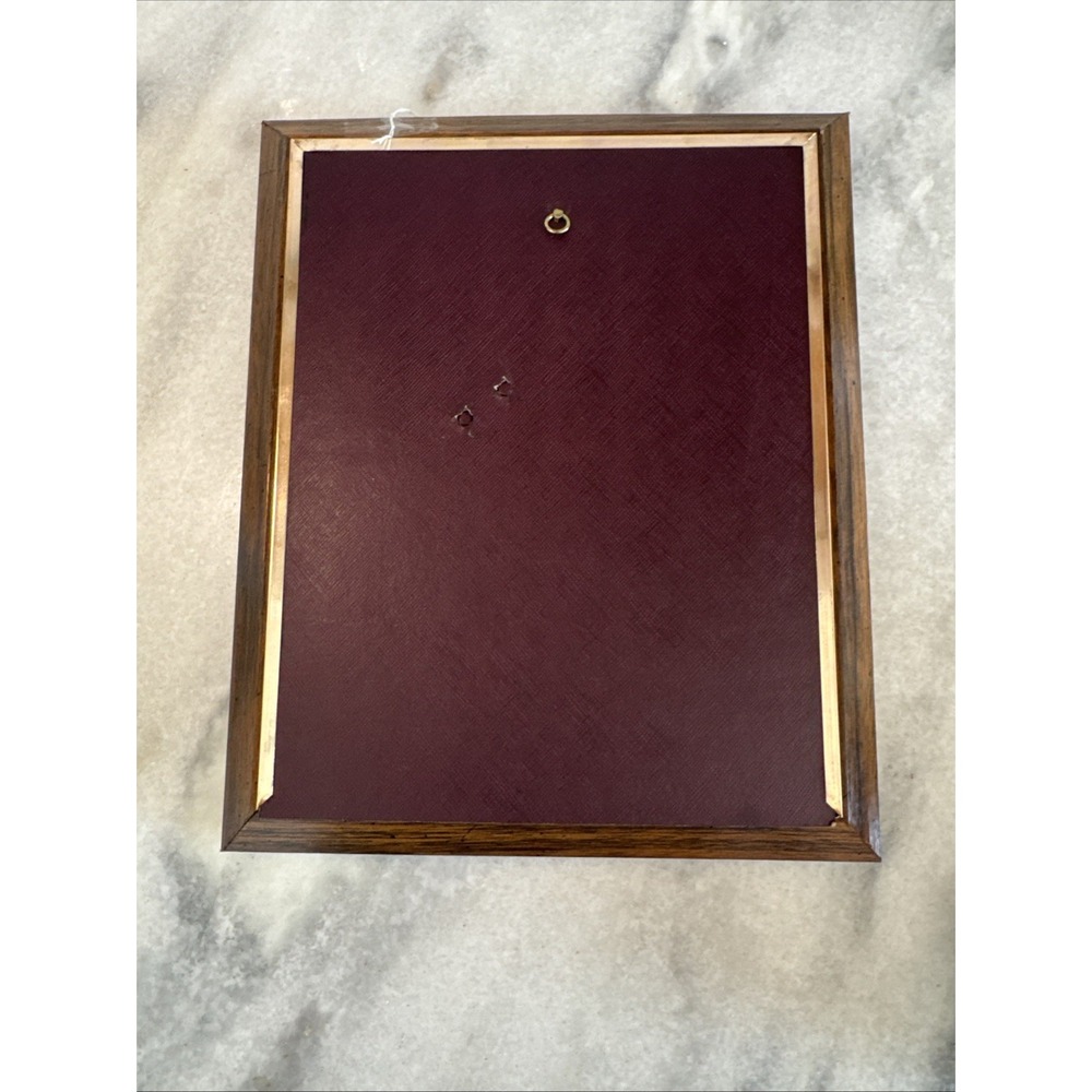 vintage Italian‎ Menu Print Wood Framed With Gold Trim 1962 - Picture 12 of 12